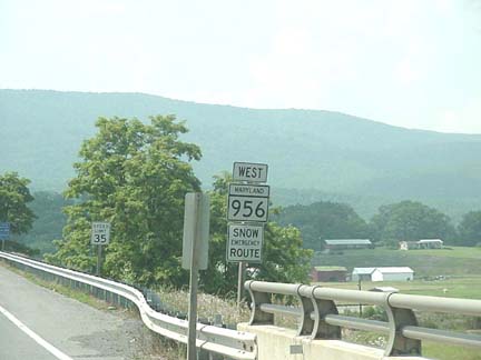 MD 956 Sign